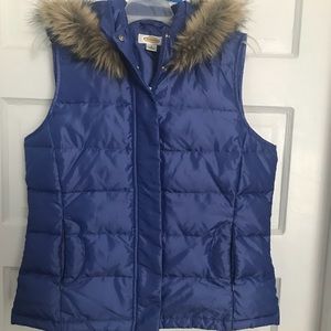 Blue Talbots Vest!!